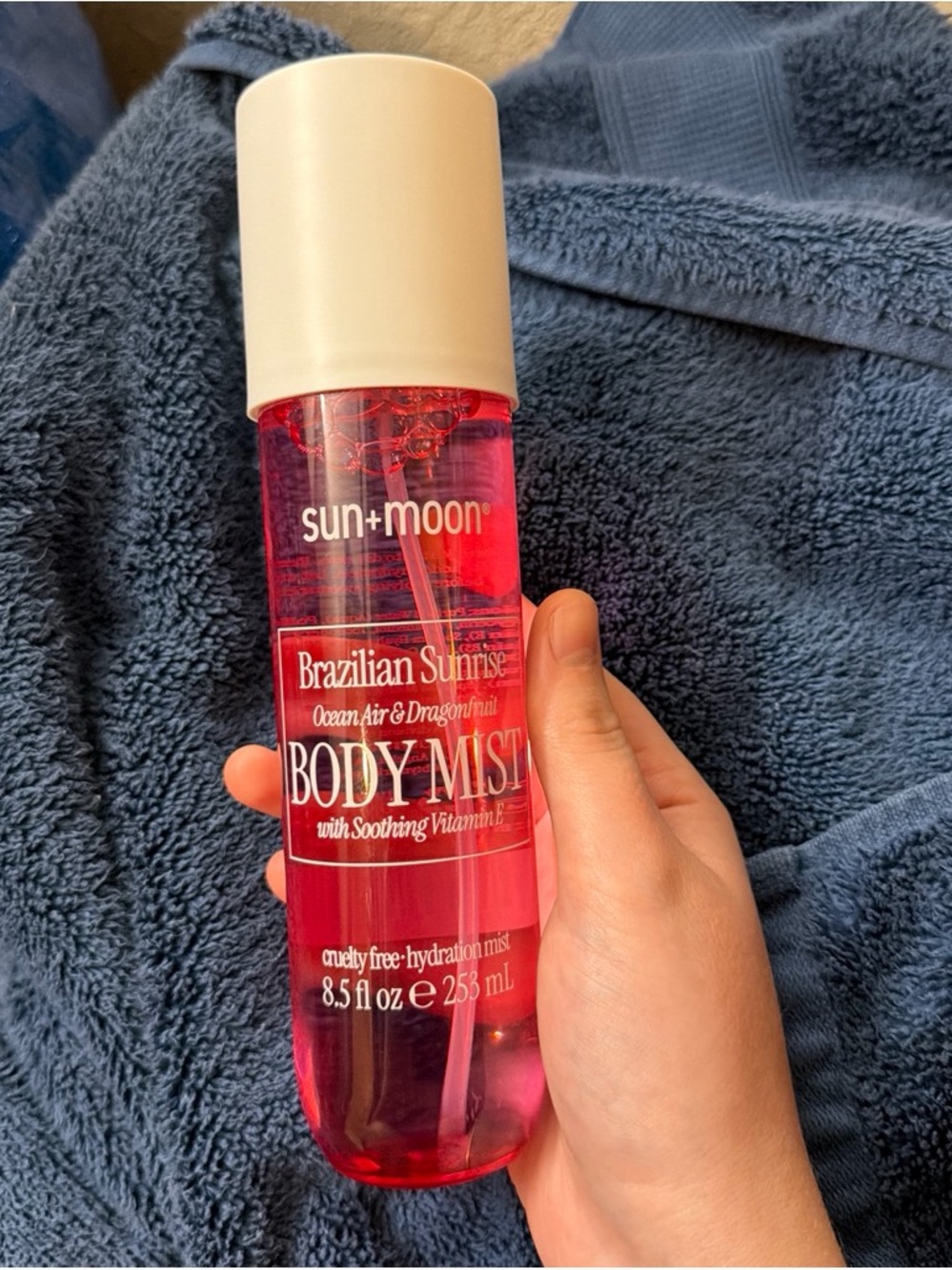 Brazilian Sunrise Pink Body Mist - Hydrating Scented Mist